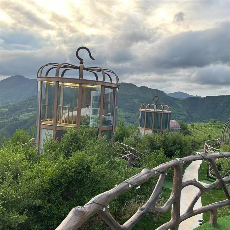 Prefab House Manufacturer - Luxury Birdcage Inspired Insulated