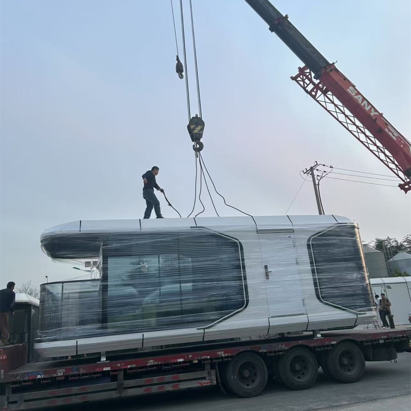 Tiny House Supplier - Modular Steel Frame Fully Furnished Capsule