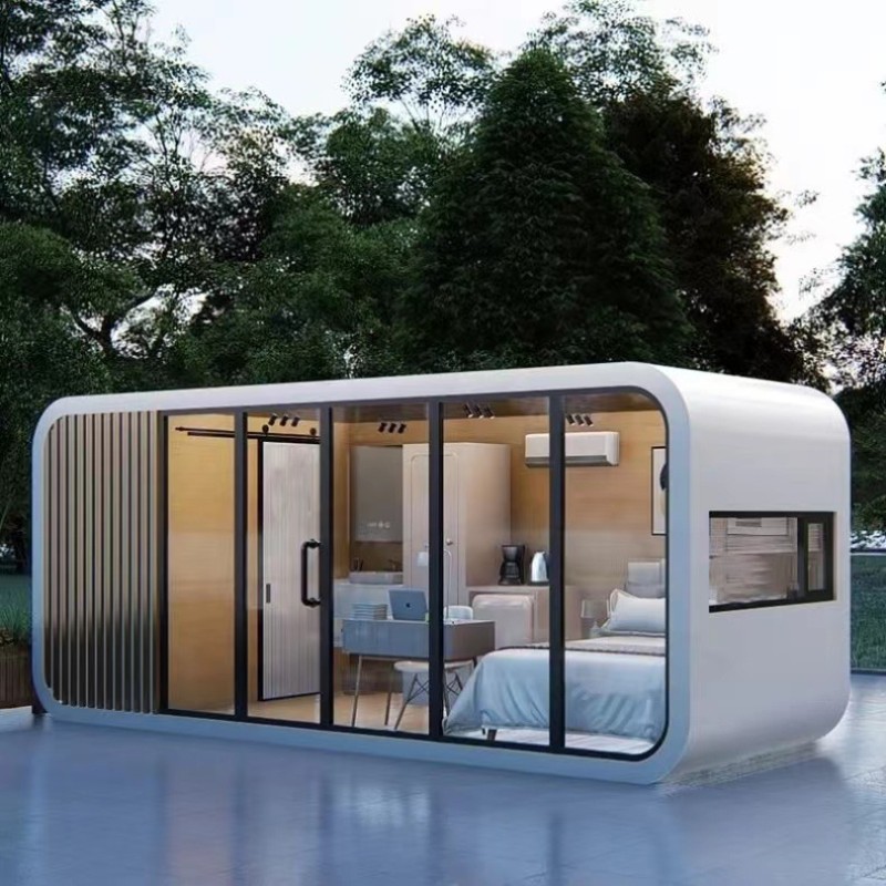 Steel Frame House Manufacturer - 20Ft-40Ft Prefab Apple Cabin