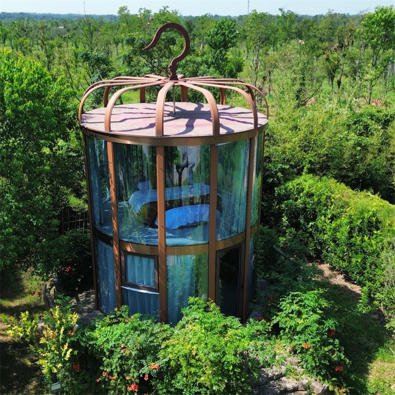 Prefab House Manufacturer - Luxury Birdcage Inspired Insulated