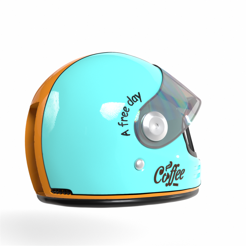 Food Truck Manufacturer - Aesthetic Motorcycle Helmet Customizable