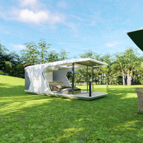 Mobile Home Factory - 18-38㎡ Steel Capsule Pod Waterproof