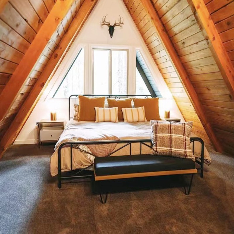 Log House Factory - A Frame Prefab Cabin for Children