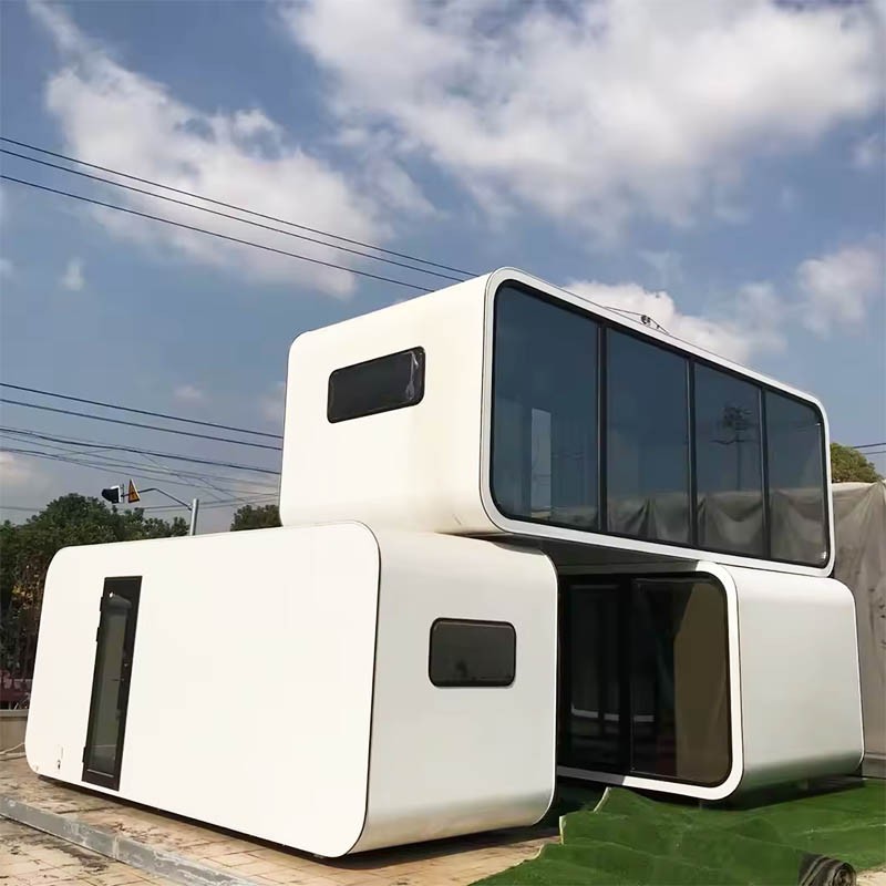 Prefab Home Supplier - Quick Assemble Luxury Modern Apple Cabin