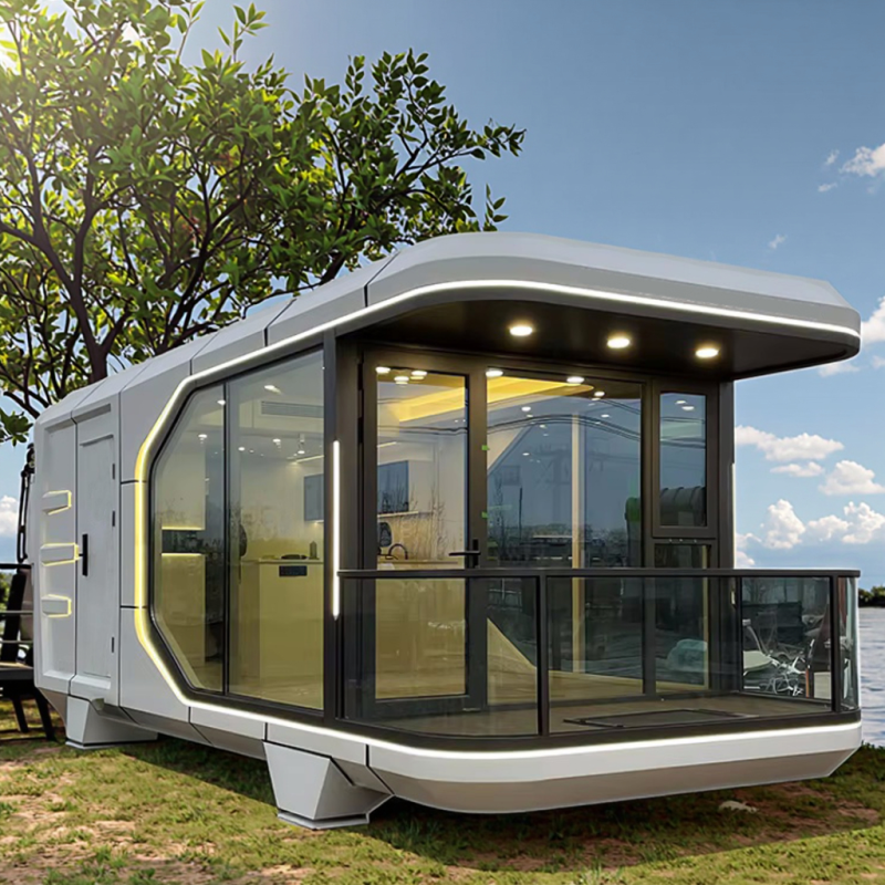 Tiny House Manufacturer - 28sqm Weatherproof Movable Capsule Home