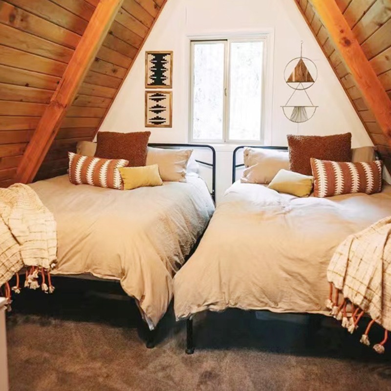 Log House Factory - A Frame Prefab Cabin for Children