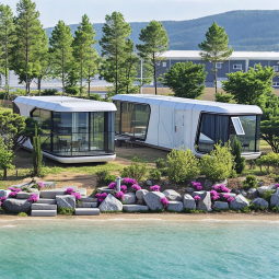 Tiny House Supplier - Modular Steel Frame Fully Furnished Capsule