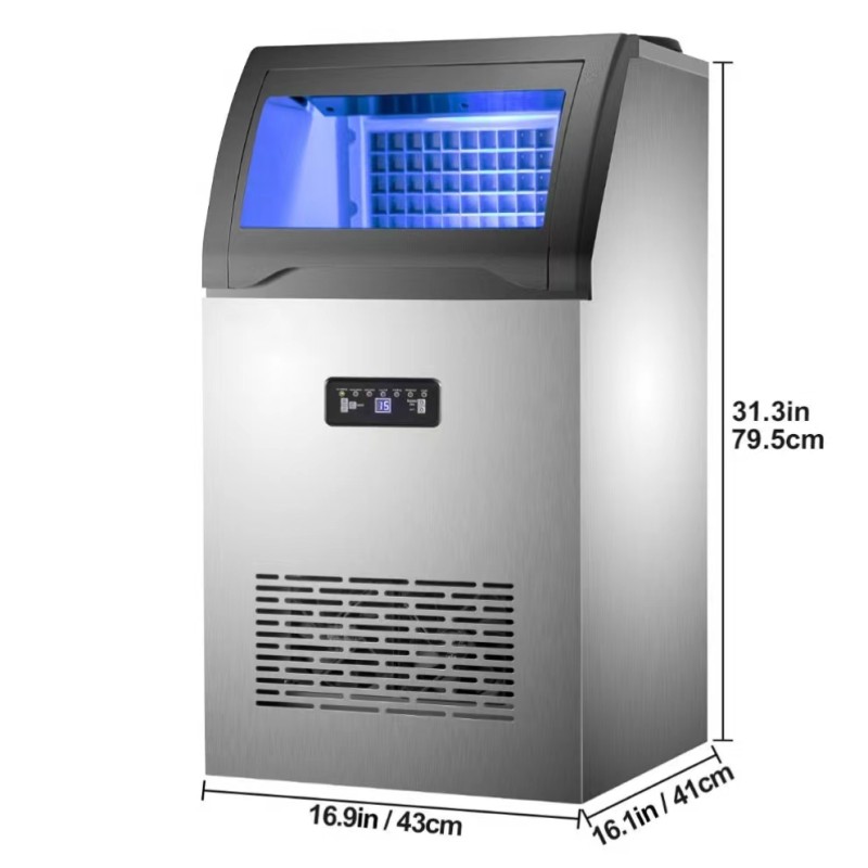 Ice Maker Factory - Custom 60kg/24H Bottled Water Ice Machine Commercial