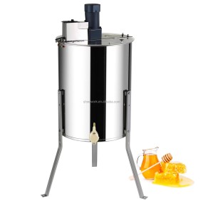 Honey Extractor Factory - Custom Electric 4-8 Frame Honeycomb Spinner