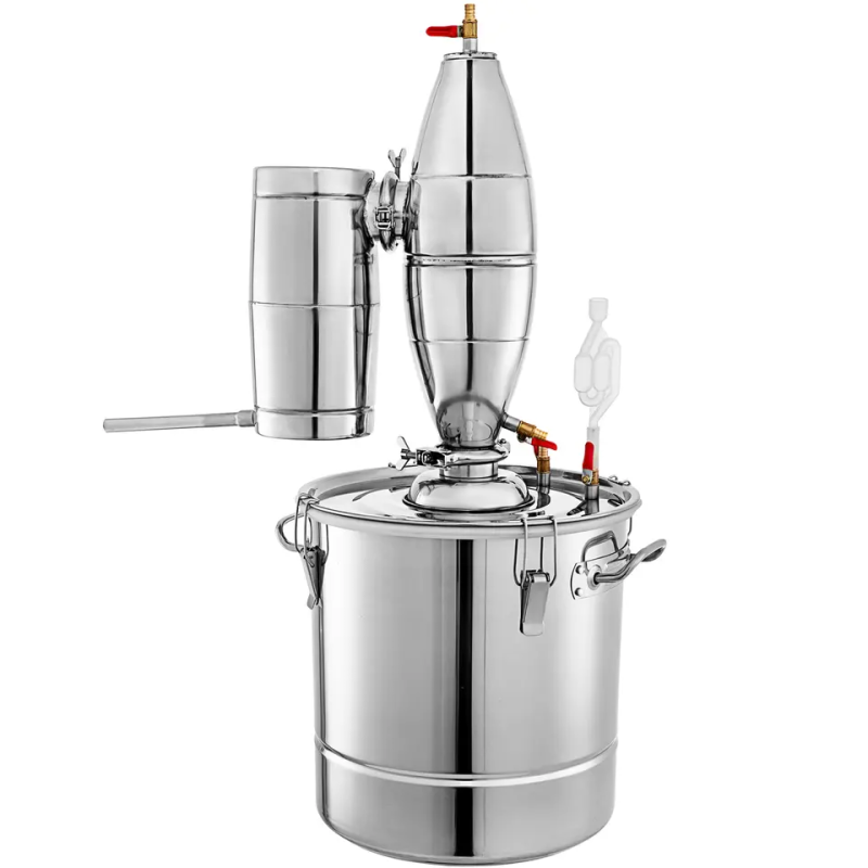 Alcohol Distiller Factory - Custom 70L Stainless Steel Moonshine Boiler
