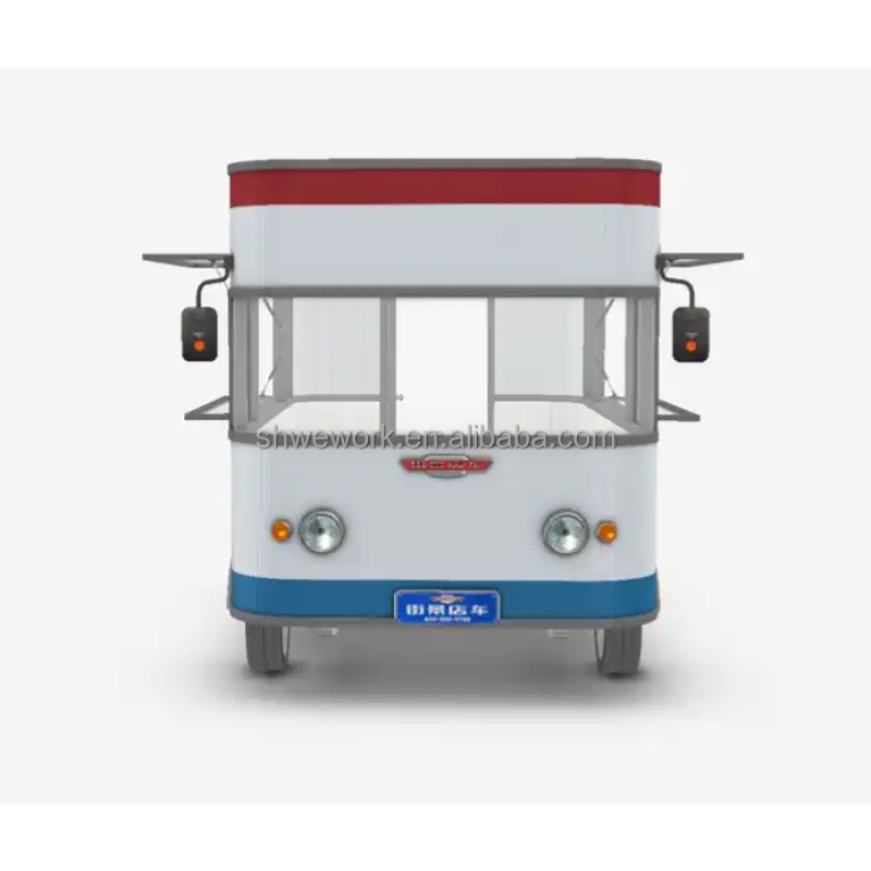 Food Truck Factory - Custom WeWork Stainless Steel Electric Mobile Snack