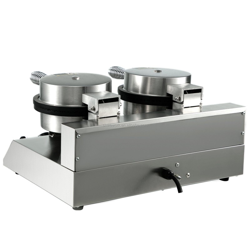 Waffle Maker Factory - Custom WeWork 1200Wx2 Double Head Round Machine