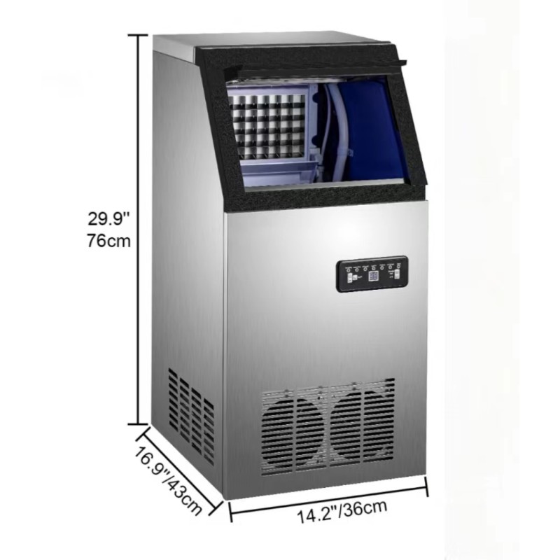 Ice Maker Factory - Custom WeWork 40kg/24H Portable Square Ice Machine