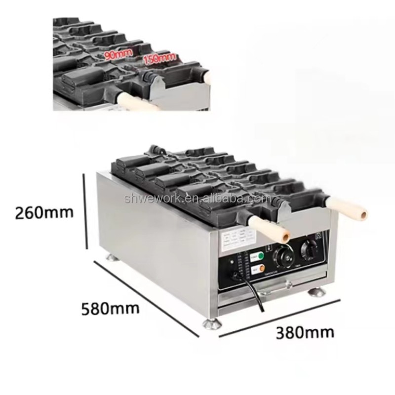 Taiyaki Machine Factory - Custom Commercial Electric Ice Cream Waffle Oven