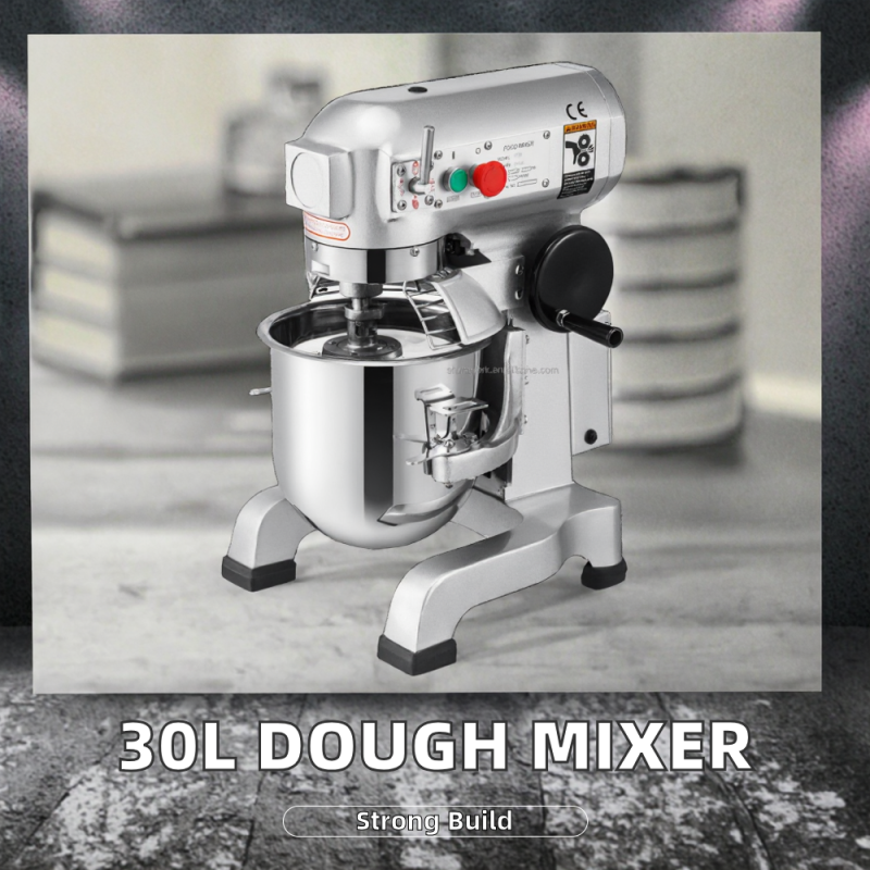 Food Blender Factory - Custom 30L Electric Dough Spiral Planetary Mixer