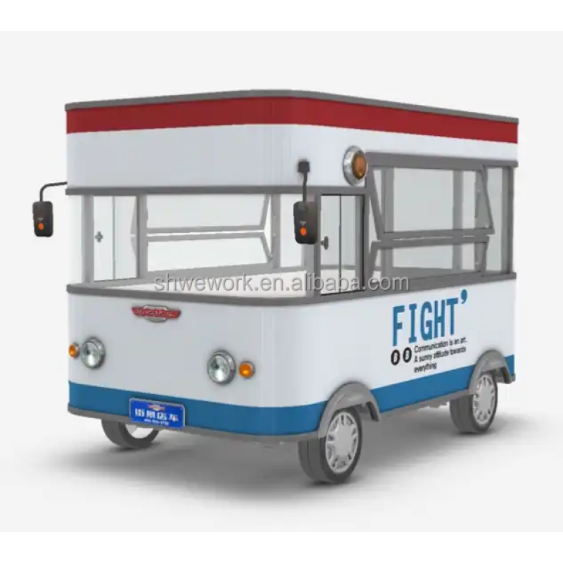 Food Truck Factory - Custom WeWork Electric Ice Cream Street Food Cart