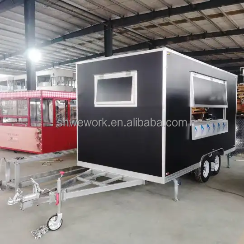 Mobile Kitchen Factory - Custom WeWork Fast Food Trailer Coffee Ice Cream