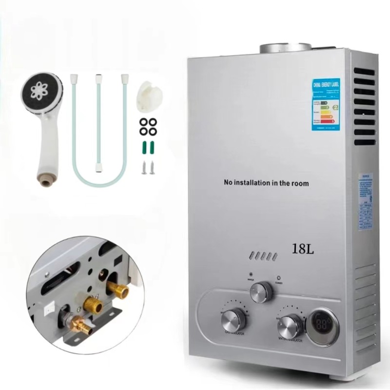 Gas Water Heater Factory - Custom 16L LPG LNG Tankless Instant Heater