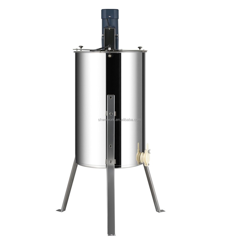 Honey Extractor Factory - Custom Electric 2-4 Frame Stainless Spinner