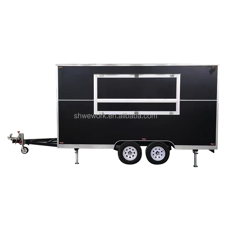 Mobile Kitchen Factory - Custom WeWork Fast Food Trailer Coffee Ice Cream