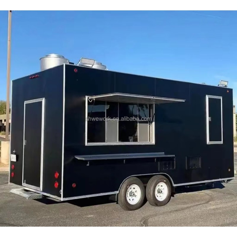 Mobile Kitchen Factory - Custom WeWork Fast Food Trailer Coffee Ice Cream