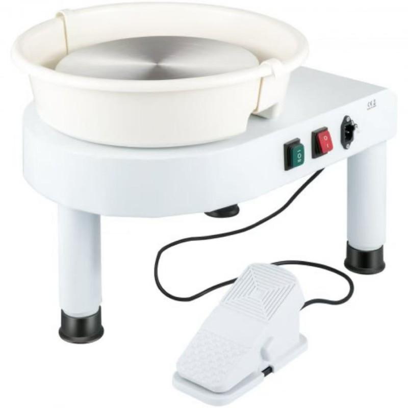 Pottery Wheel Factory - Custom Electric 11in Stainless Steel Foot Pedal