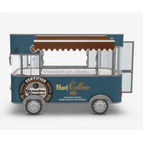 Food Truck Factory - Custom WeWork Electric Mobile Cafe Restaurant Bar