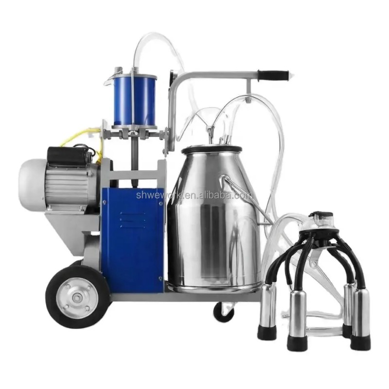Milking Machine Factory - Custom Electric Cow Milker 25L Stainless Steel