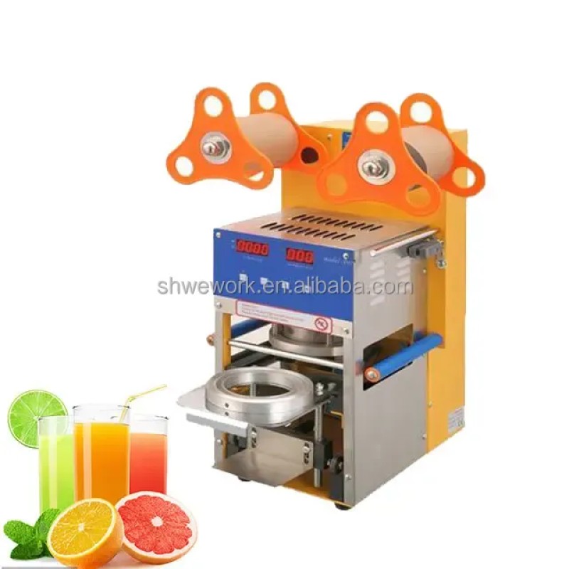 Cup Sealer Factory - Custom Full Automatic 400W Boba Tea Sealing Machine