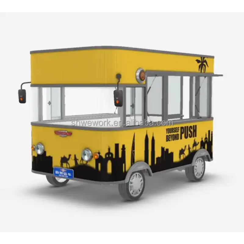 Food Truck Factory - Custom WeWork Electric Mobile Cafe Restaurant Bar