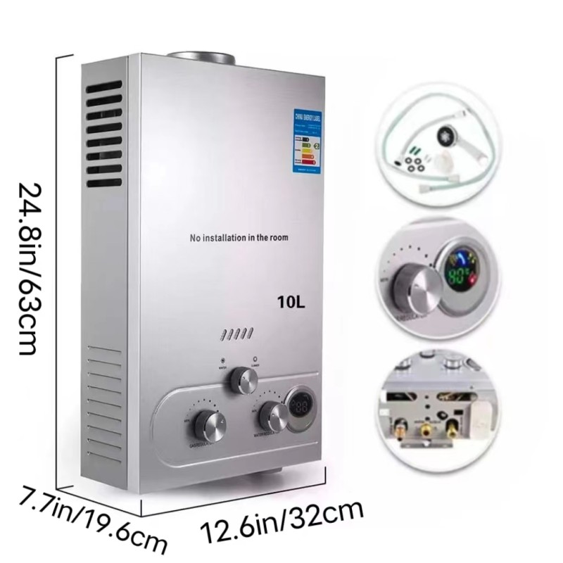 Gas Water Heater Factory - Custom 6-18L Propane Butane Instant Heater