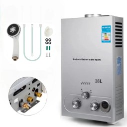 Gas Water Heater Factory - Custom 12L Tankless Stainless Steel Outdoor