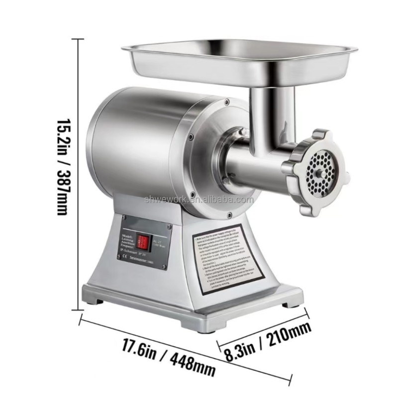 Meat Grinder Factory - Custom WeWork AL-22 Stainless Steel Grinder