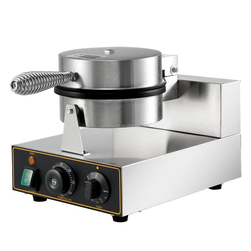 Waffle Maker Factory - Custom WeWork 1100W Commercial Round Single Head