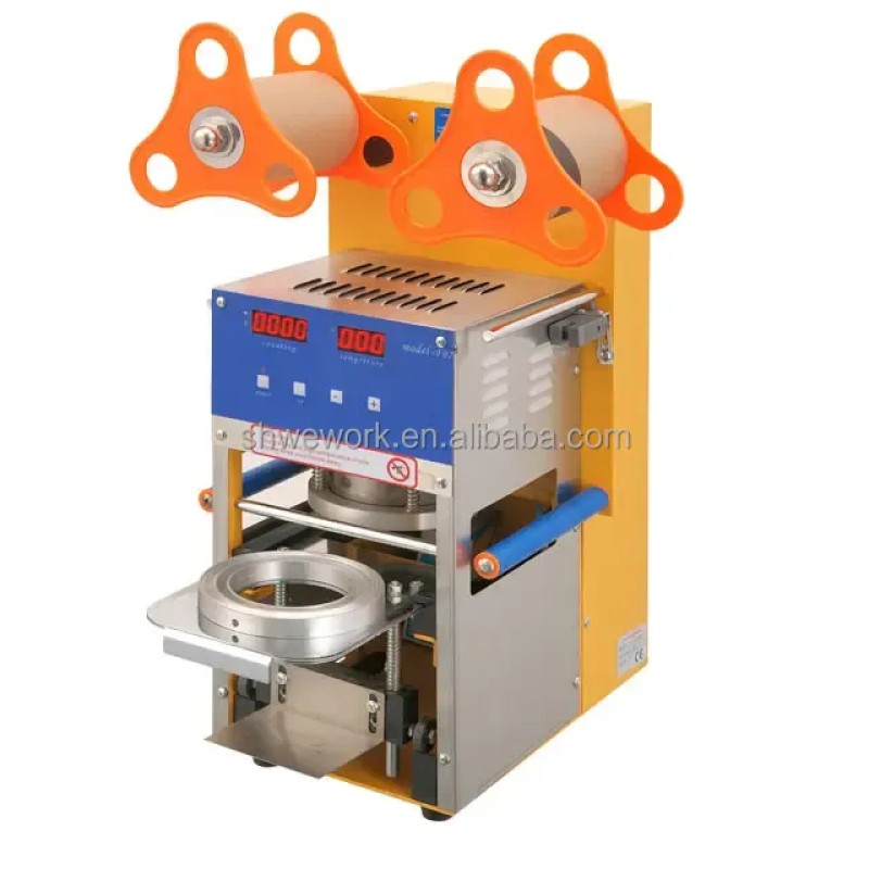 Cup Sealer Factory - Custom Full Automatic 400W Boba Tea Sealing Machine