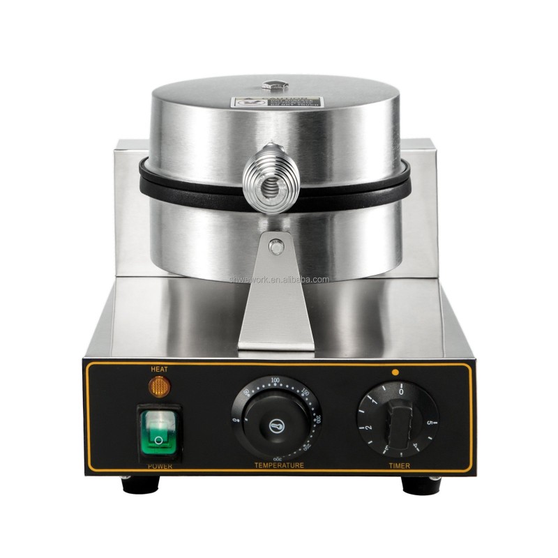 Waffle Maker Factory - Custom WeWork 1100W Commercial Round Single Head