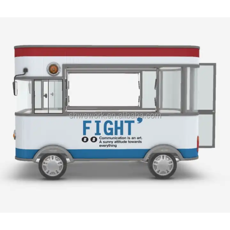 Food Truck Factory - Custom WeWork Electric Mobile Snack Car Ice Cream