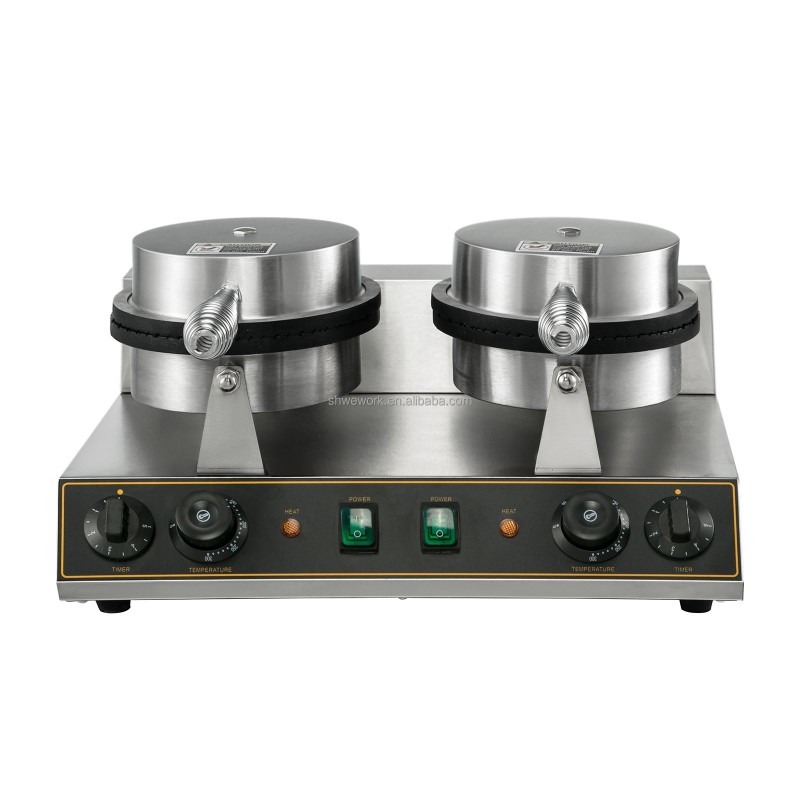 Waffle Maker Factory - Custom WeWork 1200Wx2 Double Head Round Machine