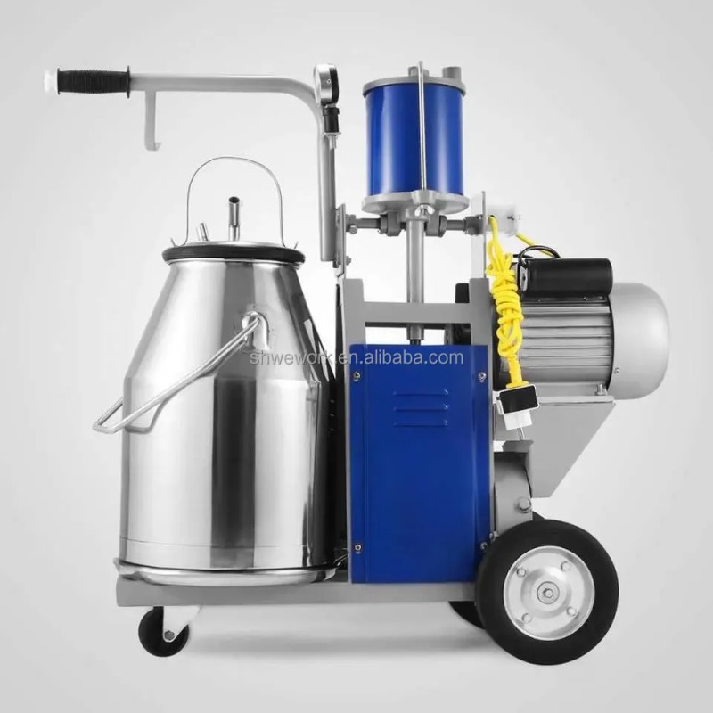 Milking Machine Factory - Custom Electric Cow Milker 25L Stainless Steel