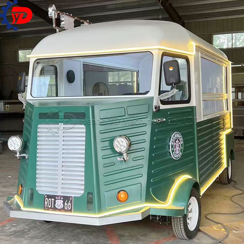 Custom Ice Cream Truck Factory - Food Van Hot Dog Stand Mobile Bar