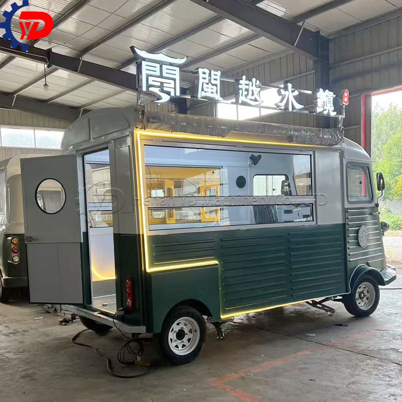 Custom Ice Cream Truck Factory - Food Van Hot Dog Stand Mobile Bar