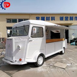 Electric Food Truck Supplier - Retro Food Cart Full Kitchen Equipment