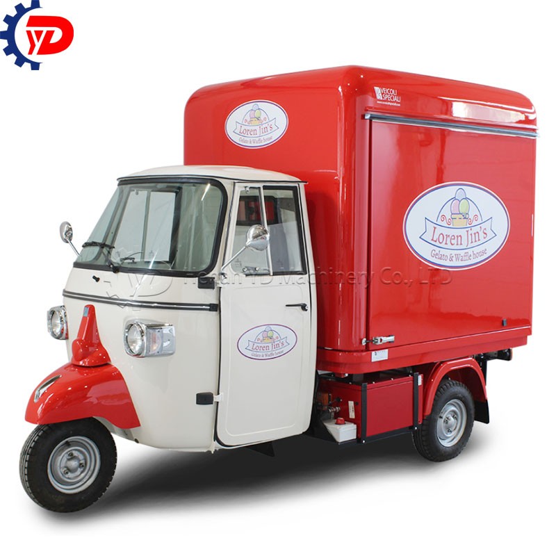 Fast Food Kiosk Factory - Electric Tuk Tuk Taco Juice Van