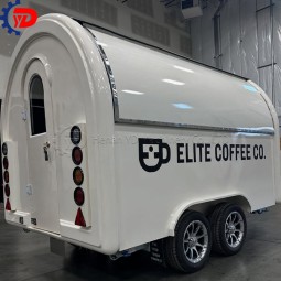 Mobile Dessert Bar Manufacturer - Hamburger Fast Food Cart Drinks Truck