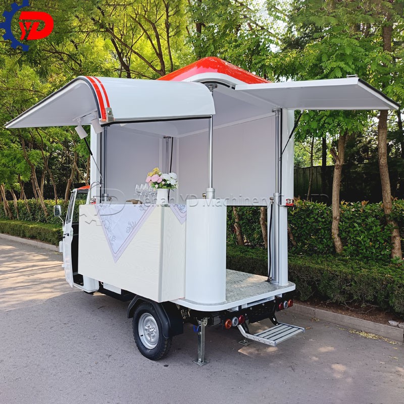 Fast Food Kiosk Factory - Electric Tuk Tuk Taco Juice Van