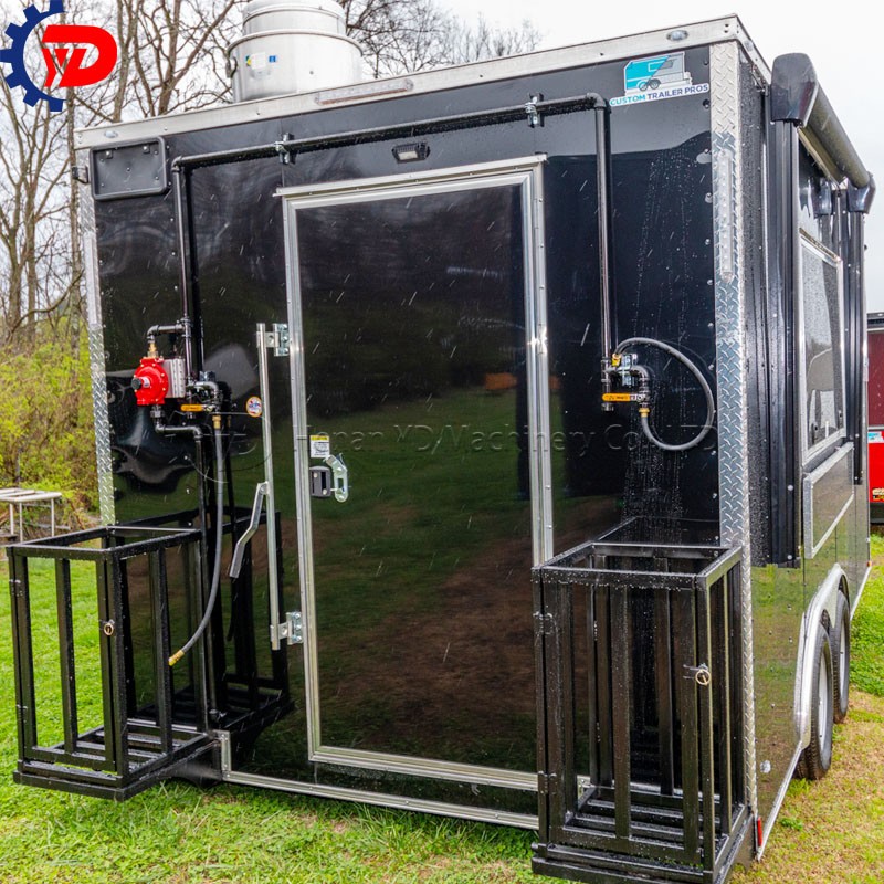 Pizza Food Trailer Supplier - Stainless Steel 16ft Hot Dog Truck