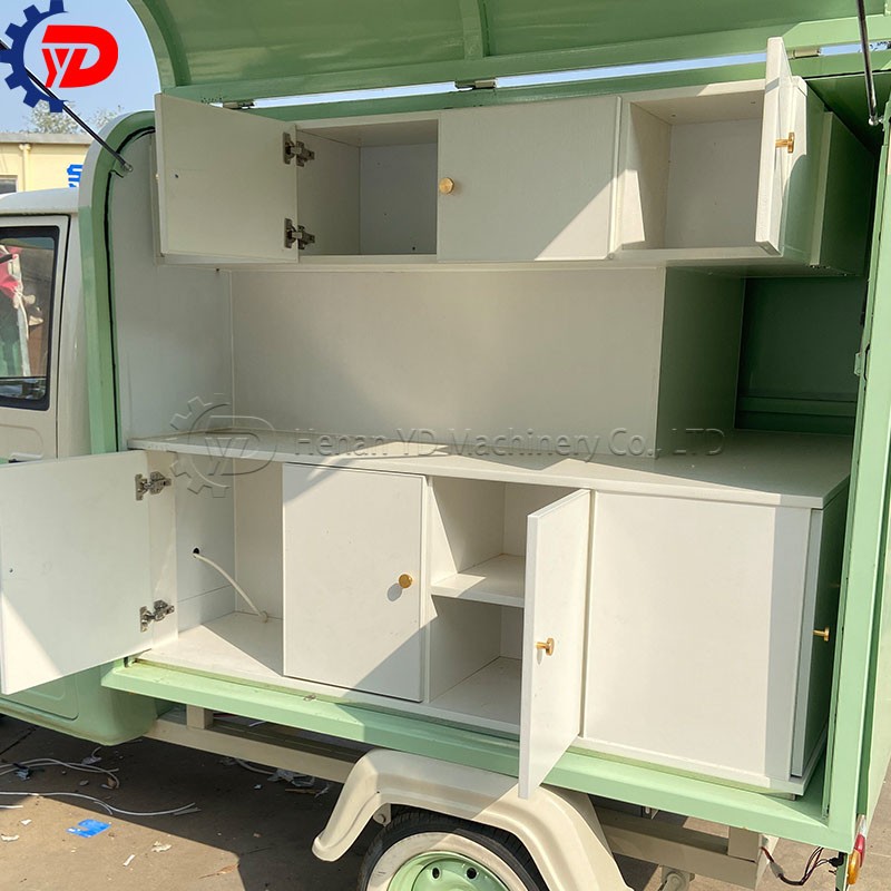 Fast Food Kiosk Manufacturer - Electric Tuk Tuk Taco Juice Van