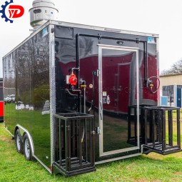 Fast Food Cart Manufacturer - BBQ Vending Cart Hot Dog Pizza Truck