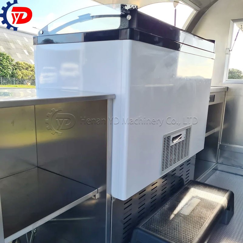 Custom Food Truck Manufacturer - Fully Equipment Ice Cream Pizza Cart