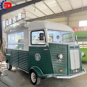 Mobile Kitchen Cart Manufacturer - Fully Equipment Ice Cream Coffee Cart